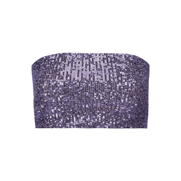 Purple Sequins Top