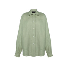 Load image into Gallery viewer, Green Linen Shirt