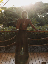 Load image into Gallery viewer, Olive Green Long Dress